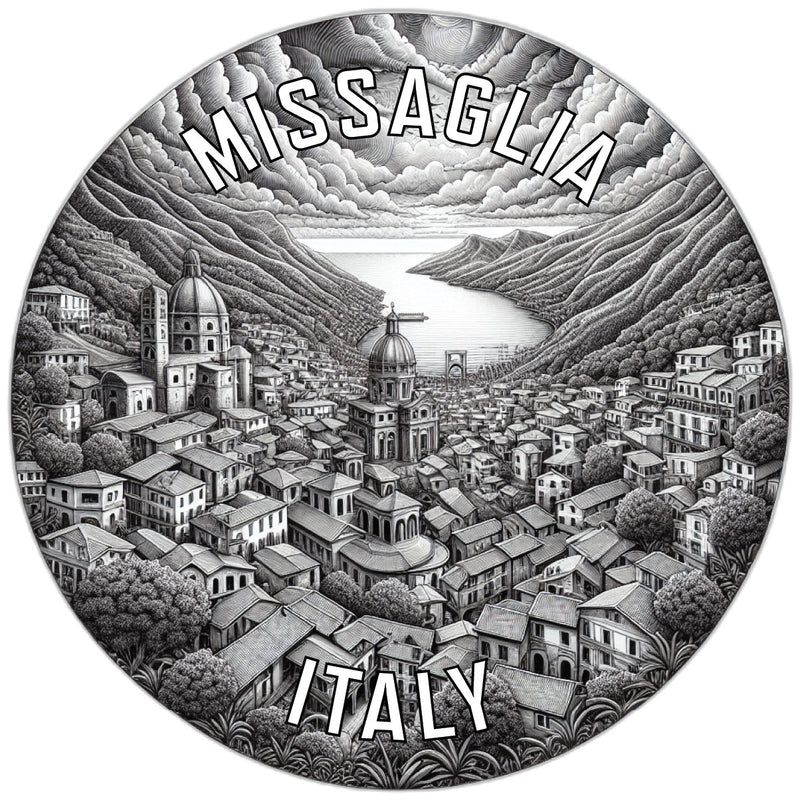 Missaglia Italy Souvenir Vinyl Decal Sticker 2-Inch