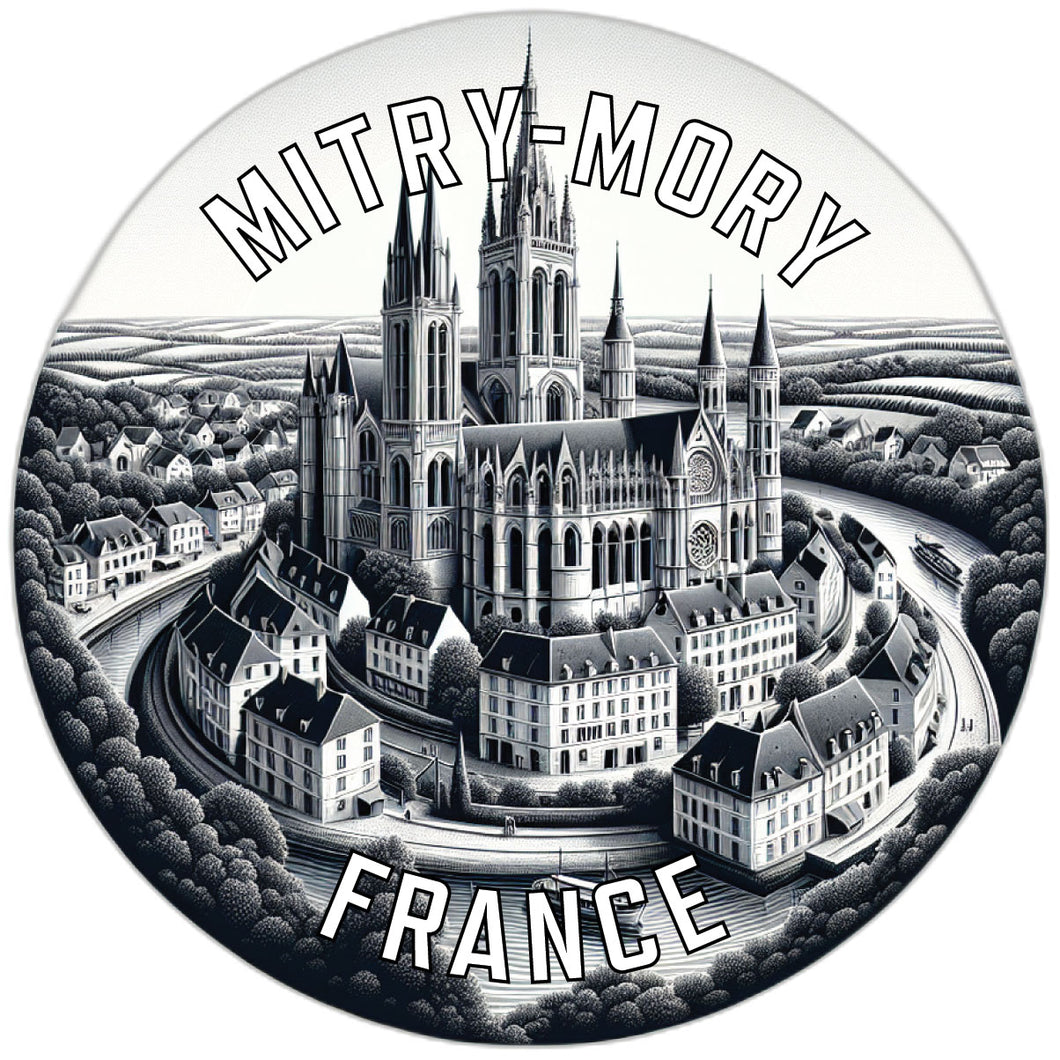 Mitry Mory France Souvenir Vinyl Decal Sticker 2-Inch