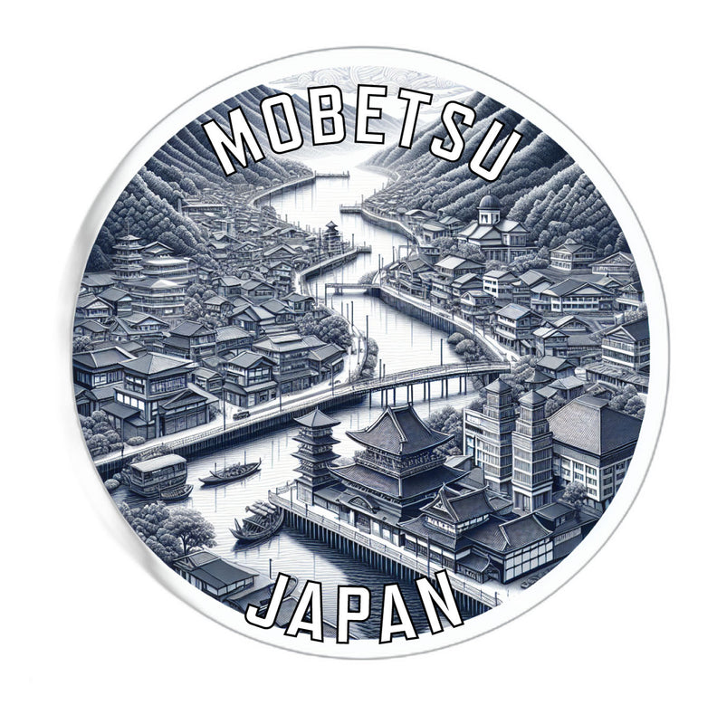 Mobetsu Japan Souvenir Vinyl Decal Sticker 6-Inch