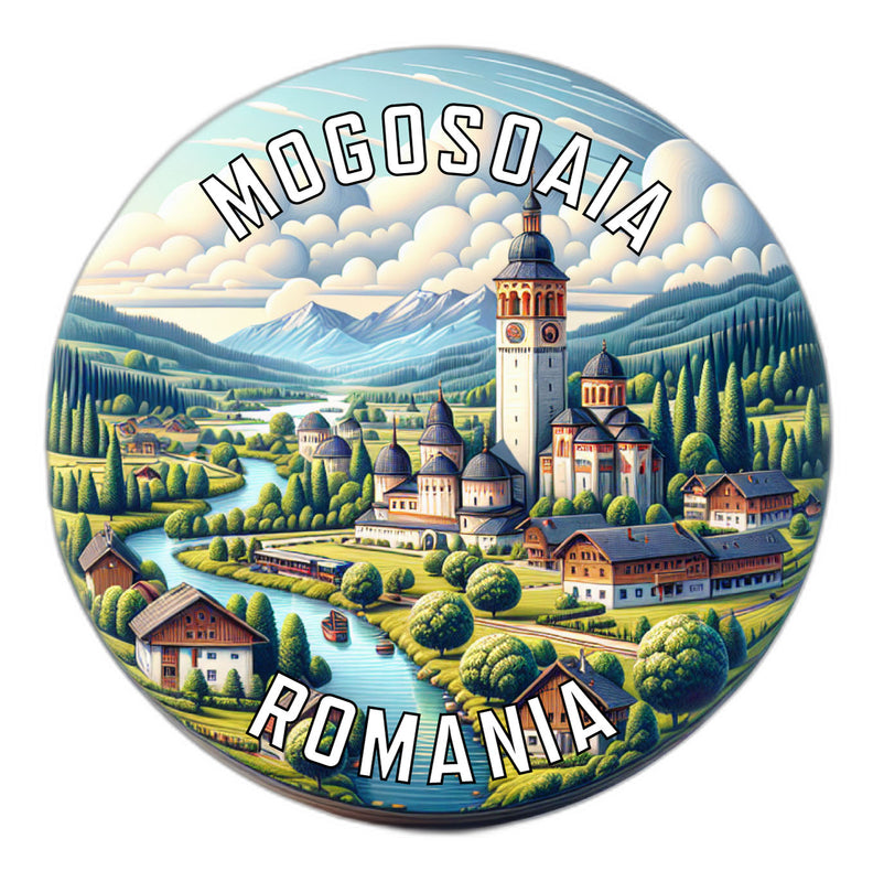 Mogosoaia Romania Souvenir Die Cut Flat Magnet 6-Inch