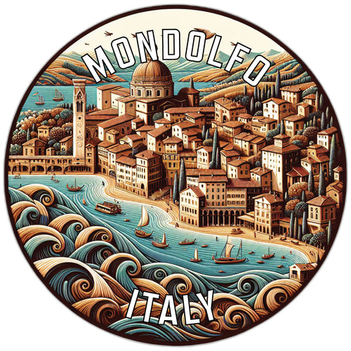 Mondolfo Italy Souvenir Vinyl Decal Sticker 6-Inch