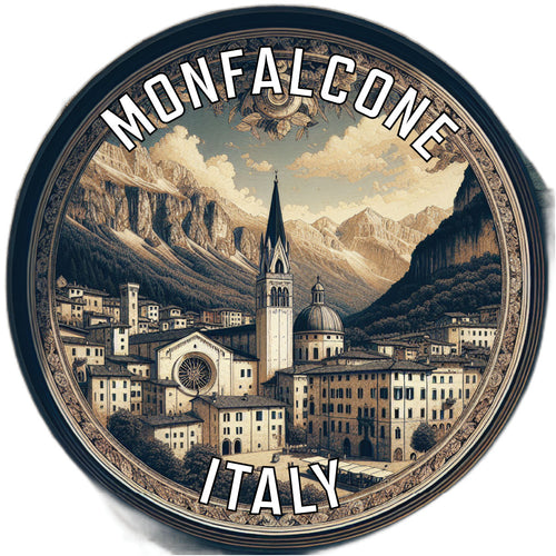 Monfalcone Italy Souvenir Vinyl Decal Sticker 2-Inch