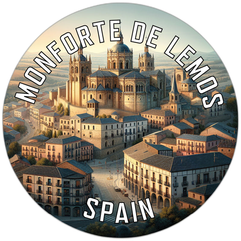 Monforte de Lemos Spain Souvenir Vinyl Decal Sticker 2-Inch