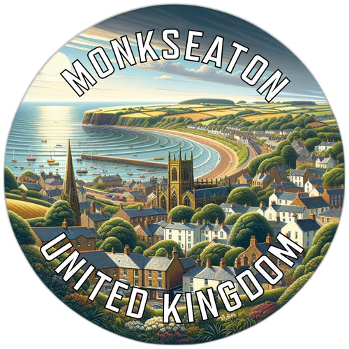 Monkseaton United Kingdom Souvenir Vinyl Decal Sticker 2-Inch