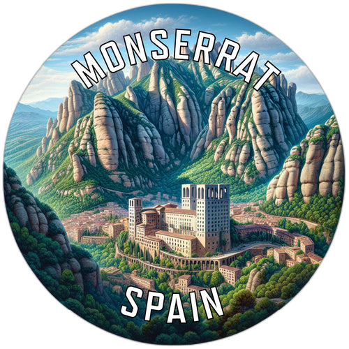 Monserrat Spain Souvenir Vinyl Decal Sticker 2-Inch