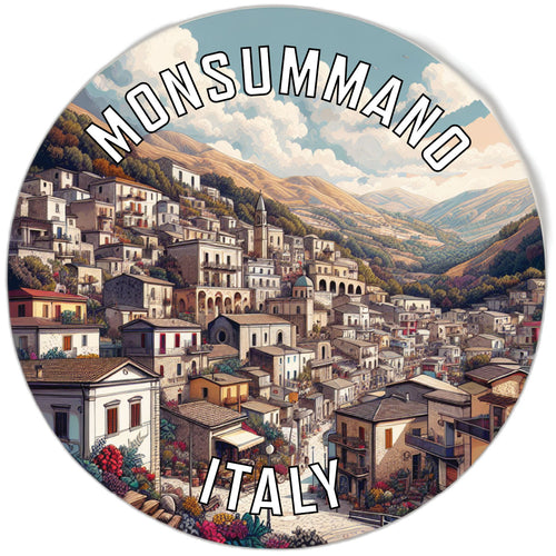 Monsummano Italy Souvenir Vinyl Decal Sticker 2-Inch