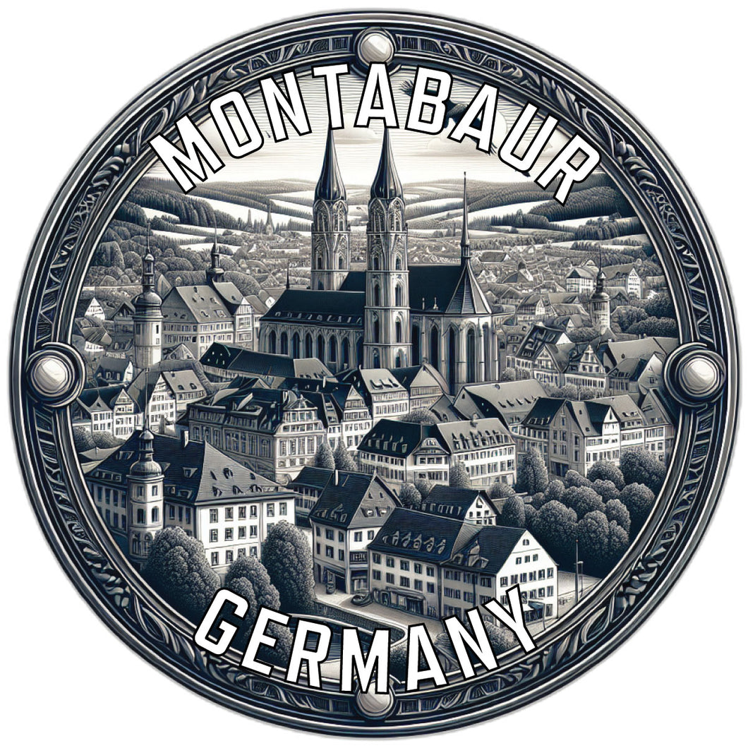 Montabaur Germany Souvenir Vinyl Decal Sticker 6-Inch