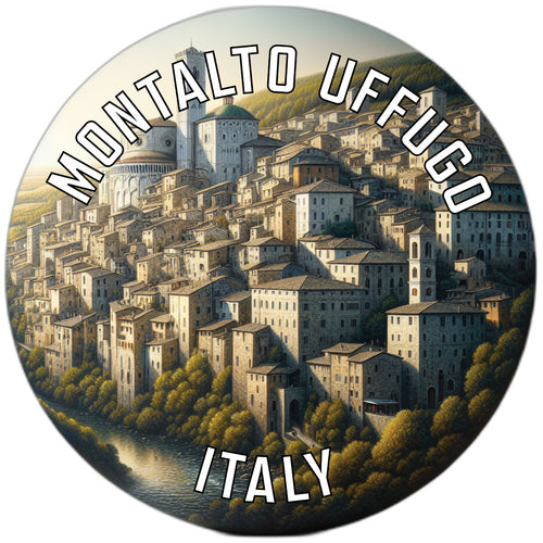 Montalto Uffugo Italy Souvenir Die Cut Flat Magnet 2-Inch