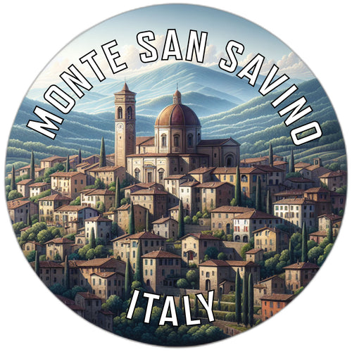 Monte San Savino Italy Souvenir Vinyl Decal Sticker 6-Inch