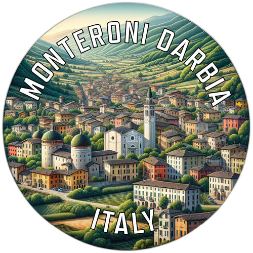 Monteroni dArbia Souvenir Vinyl Decal Sticker 2-Inch