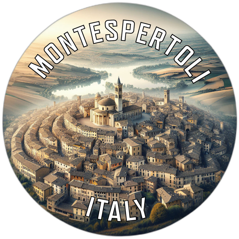 Montespertoli Italy Souvenir Vinyl Decal Sticker 2-Inch