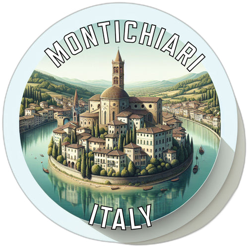 Montichiari Italy Souvenir Vinyl Decal Sticker 6-Inch