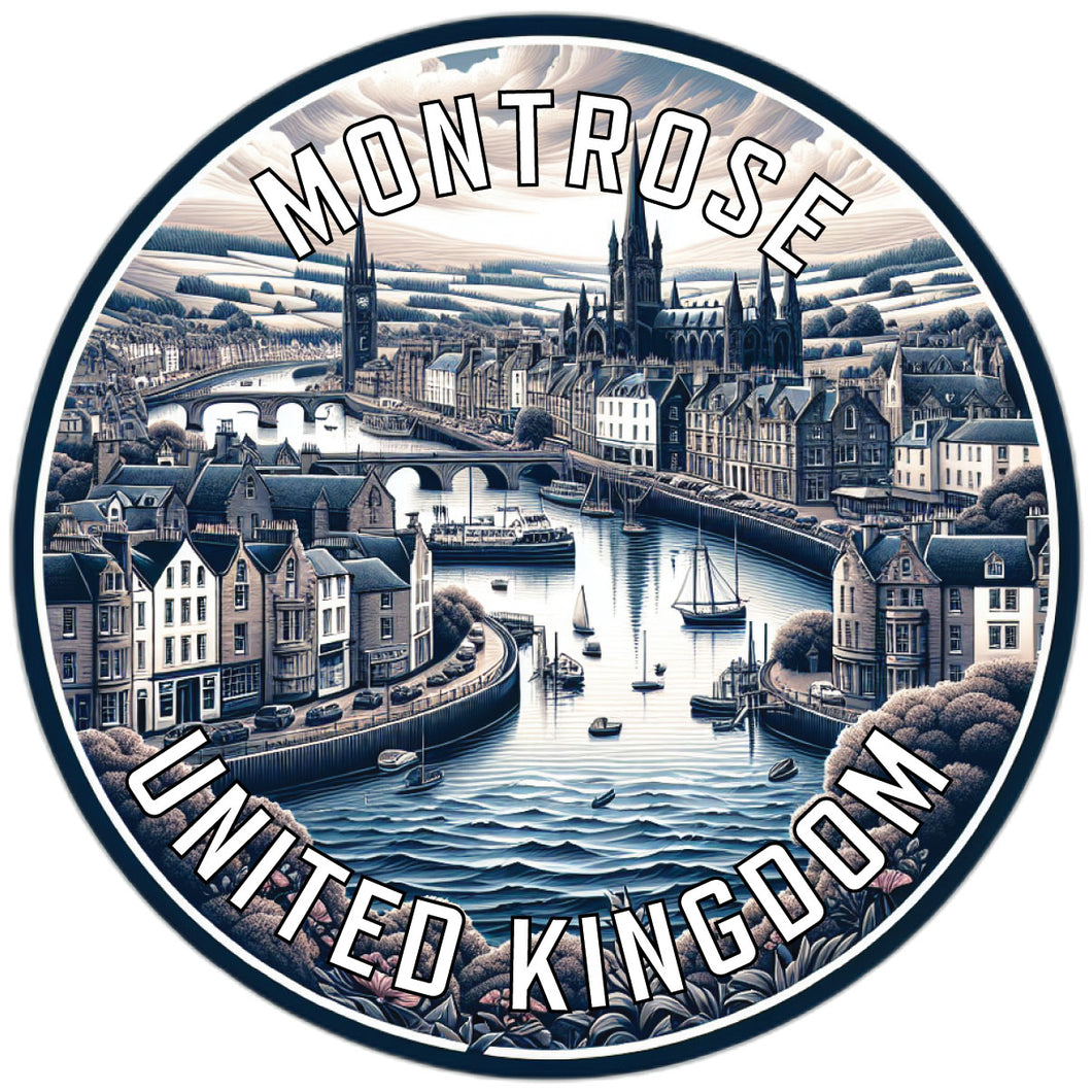 Montrose United Kingdom Souvenir Vinyl Decal Sticker 2-Inch