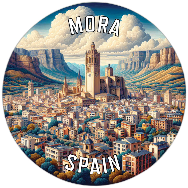 Mora Spain Souvenir Vinyl Decal Sticker 6-Inch