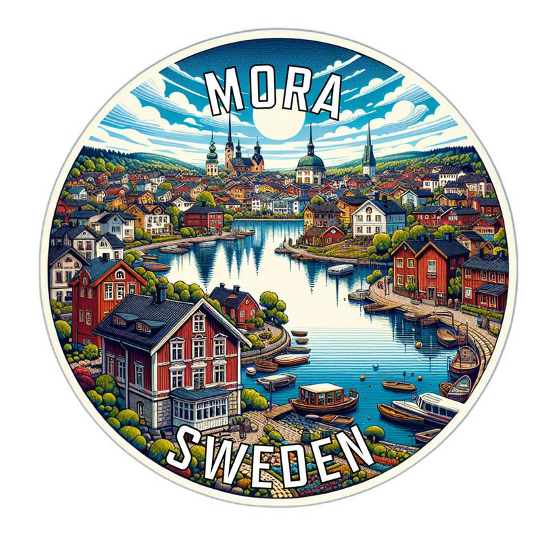 Mora Sweden Souvenir Vinyl Decal Sticker 3-Inch