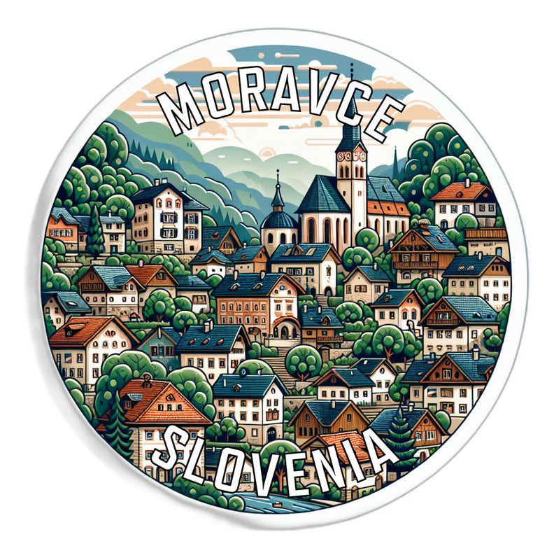 Moravce Slovenia Souvenir Vinyl Decal Sticker 2-Inch