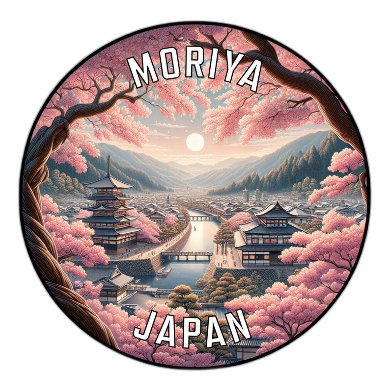 Moriya Japan Souvenir Vinyl Decal Sticker 6-Inch
