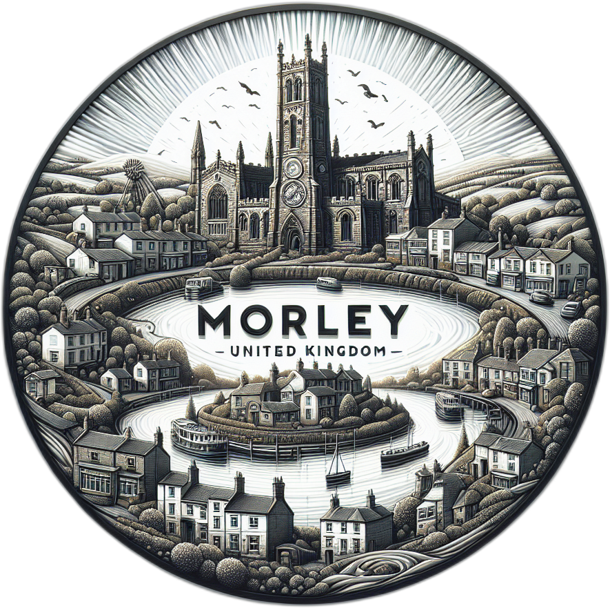 Morley United Kingdom Souvenir Vinyl Decal Sticker 2-Inch
