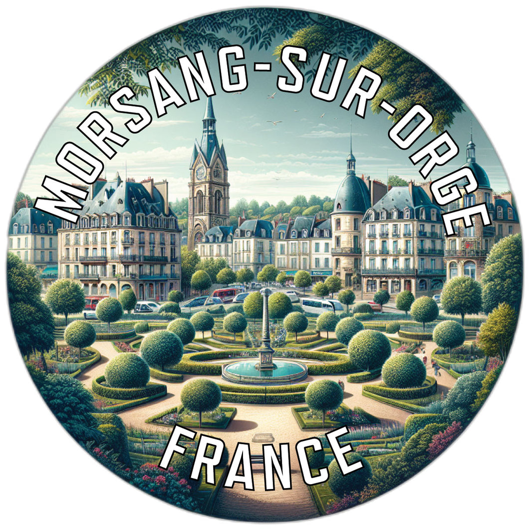 Morsang sur Orge France Souvenir Vinyl Decal Sticker 2-Inch