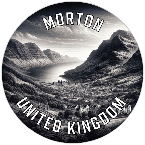 Morton United Kingdom Souvenir Vinyl Decal Sticker 6-Inch