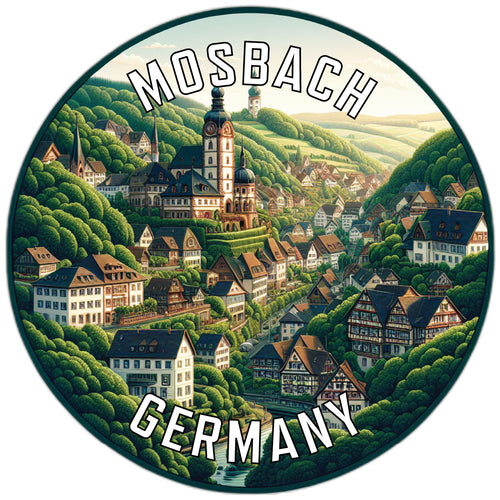 Mosbach Germany Souvenir Vinyl Decal Sticker 2-Inch