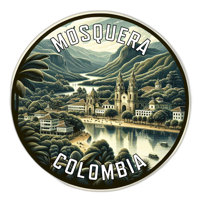 Mosquera Colombia Souvenir Vinyl Decal Sticker 2-Inch