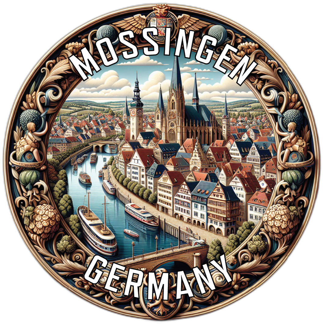 Mossingen Germany Souvenir Vinyl Decal Sticker 6-Inch