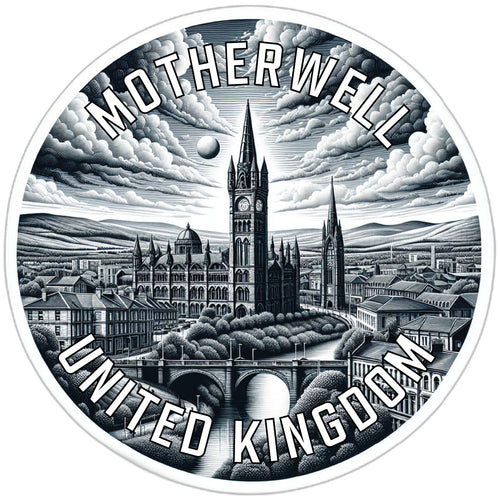 Motherwell United Kingdom Souvenir Vinyl Decal Sticker 6-Inch