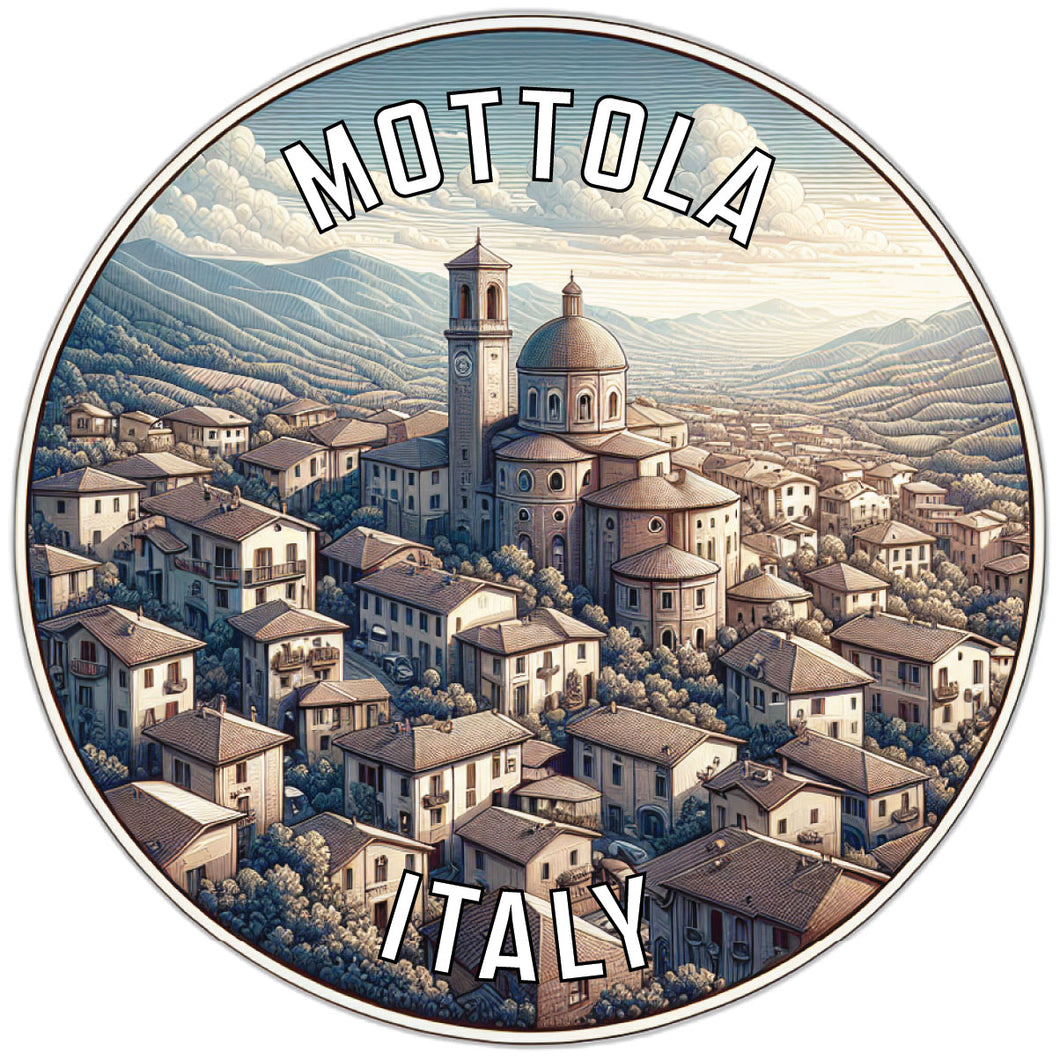Mottola Italy Souvenir Vinyl Decal Sticker 6-Inch