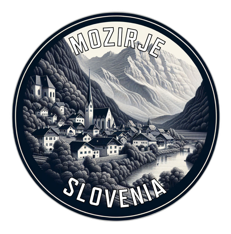 Mozirje Slovenia Souvenir Vinyl Decal Sticker 3-Inch