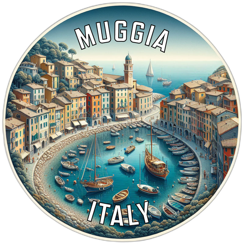 Muggia Italy Souvenir Vinyl Decal Sticker 2-Inch