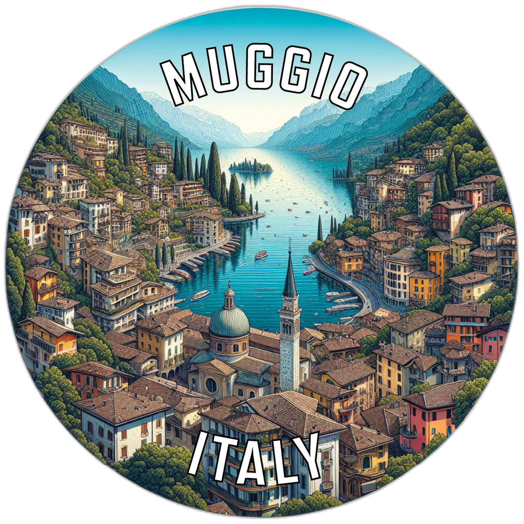 Muggio Italy Souvenir Vinyl Decal Sticker 6-Inch