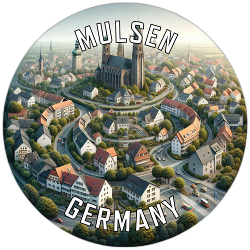 Mulsen Germany Souvenir Vinyl Decal Sticker 2-Inch
