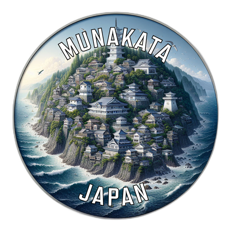 Munakata Japan Souvenir Vinyl Decal Sticker 6-Inch