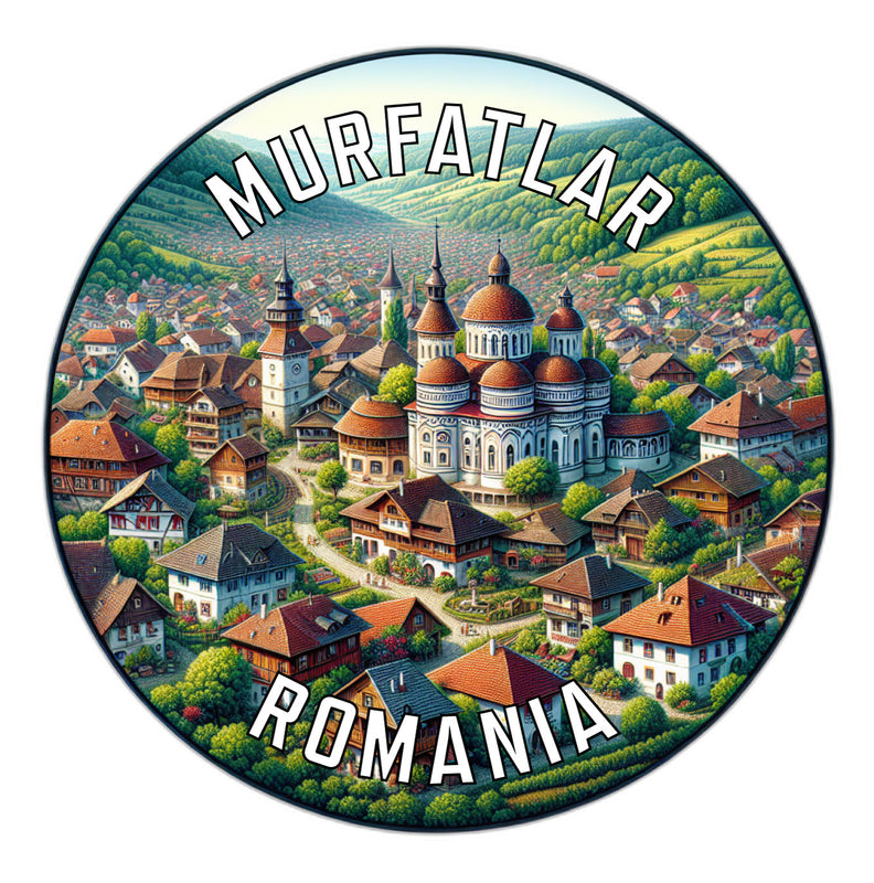 Murfatlar Romania Souvenir Vinyl Decal Sticker 2-Inch