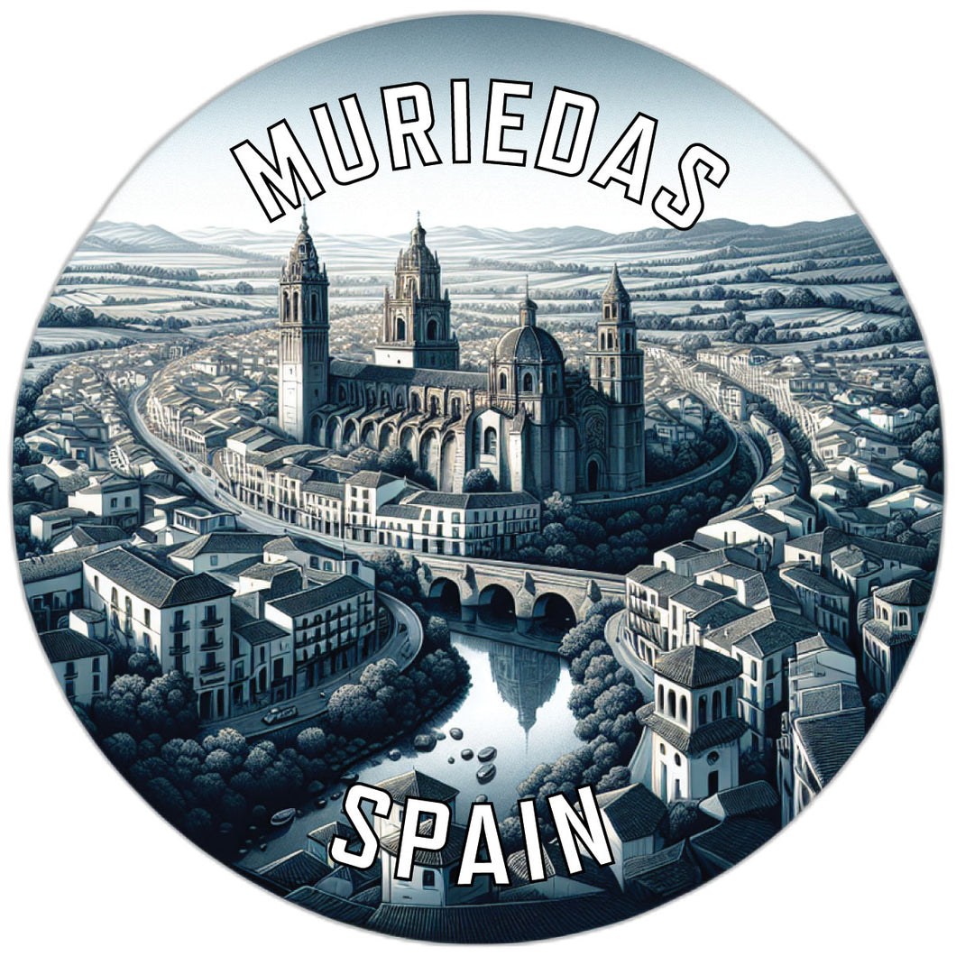 Muriedas Spain Souvenir Vinyl Decal Sticker 3-Inch