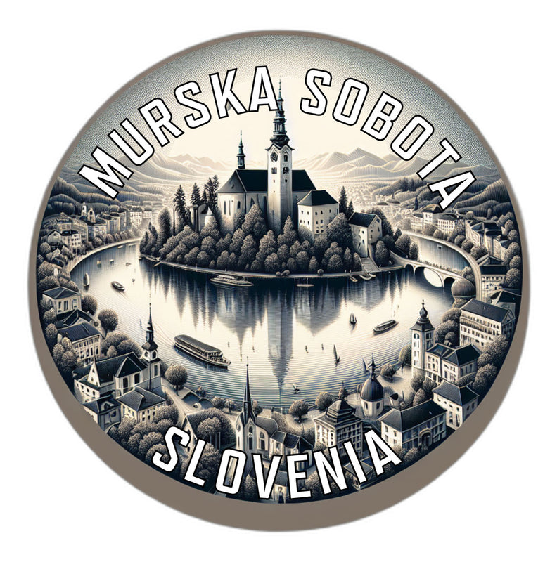 Murska Sobota Slovenia Souvenir Die Cut Flat Magnet 2-Inch