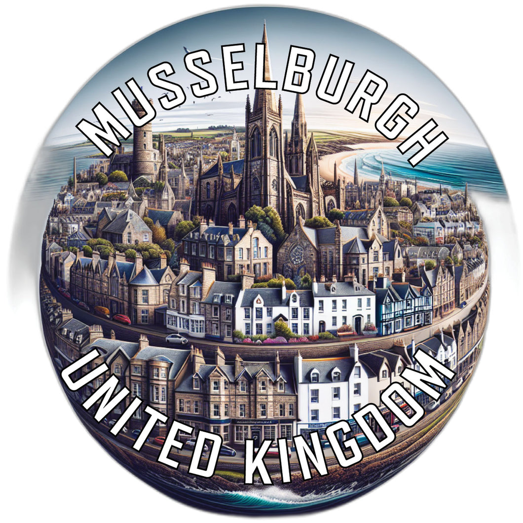 Musselburgh United Kingdom Souvenir Vinyl Decal Sticker 6-Inch