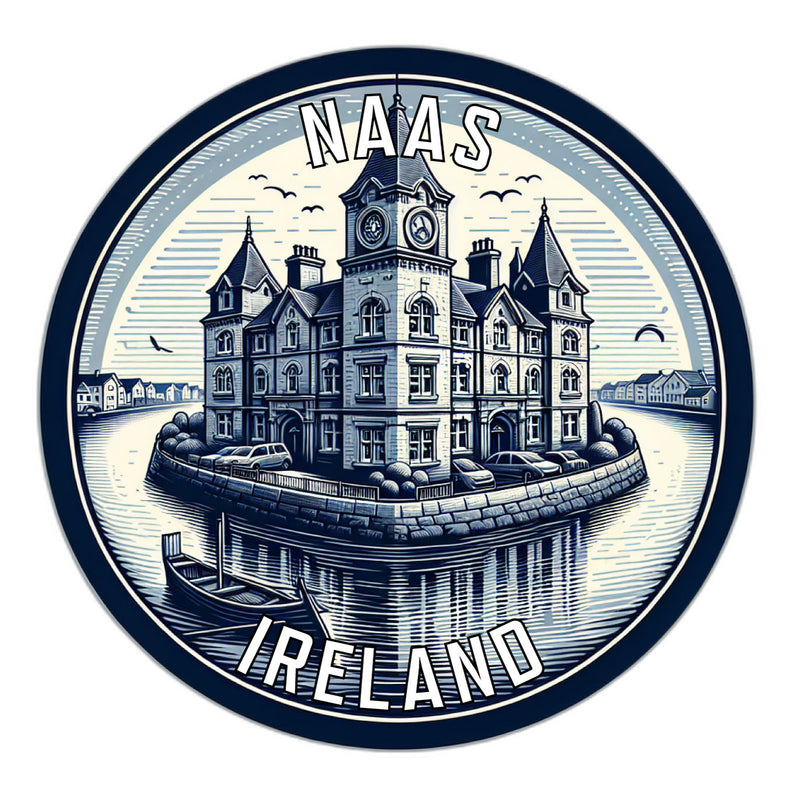 Naas Ireland Souvenir Vinyl Decal Sticker 2-Inch