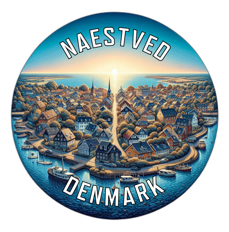 Naestved Denmark Souvenir Vinyl Decal Sticker 2-Inch