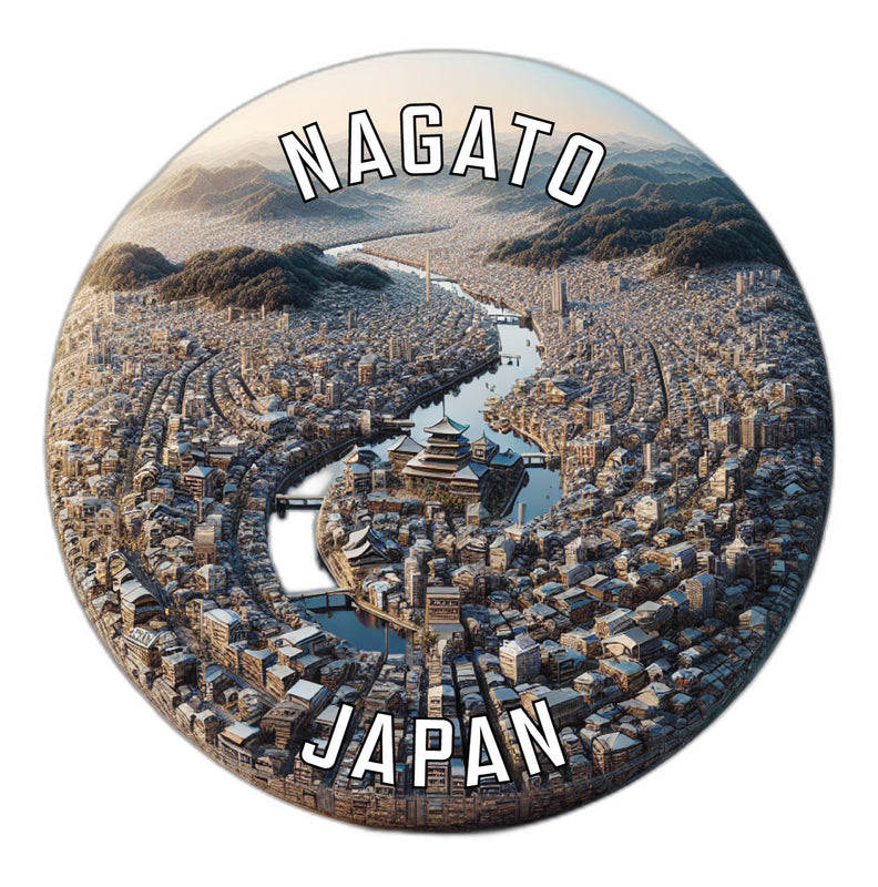 Nagato Japan Souvenir Vinyl Decal Sticker 2-Inch