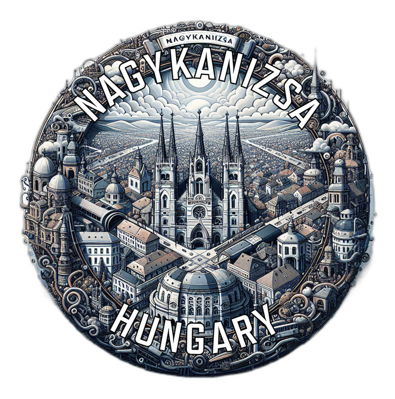 Nagykanizsa Hungary Souvenir Vinyl Decal Sticker 3-Inch