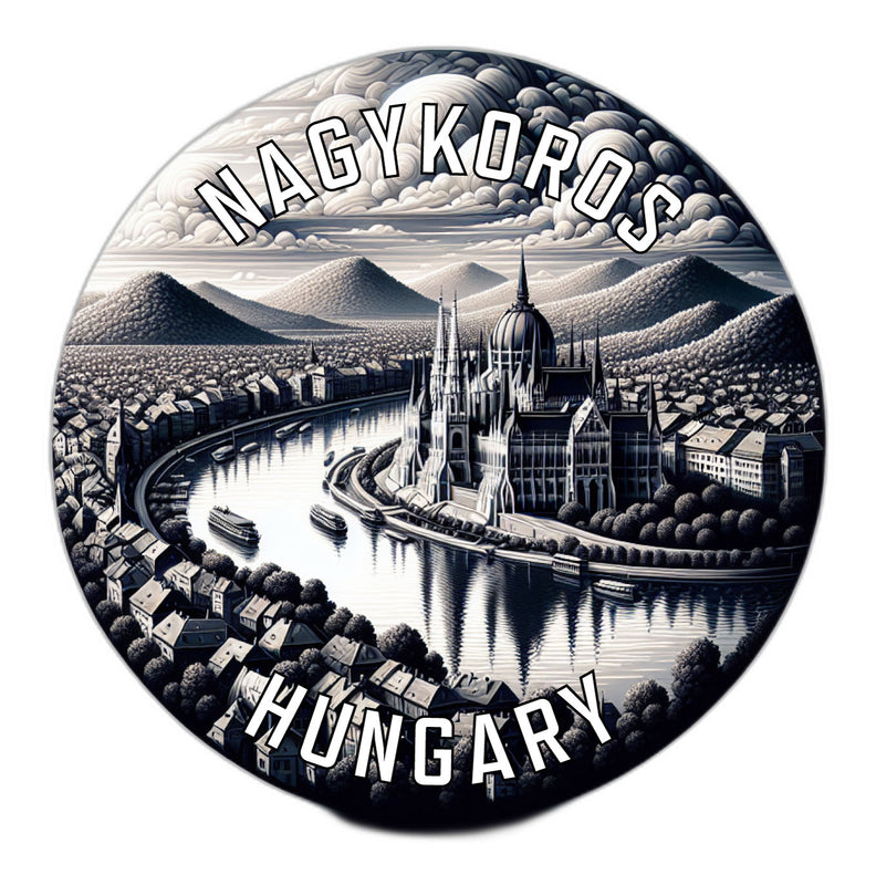 Nagykoros Hungary Souvenir Die Cut Flat Magnet 2-Inch