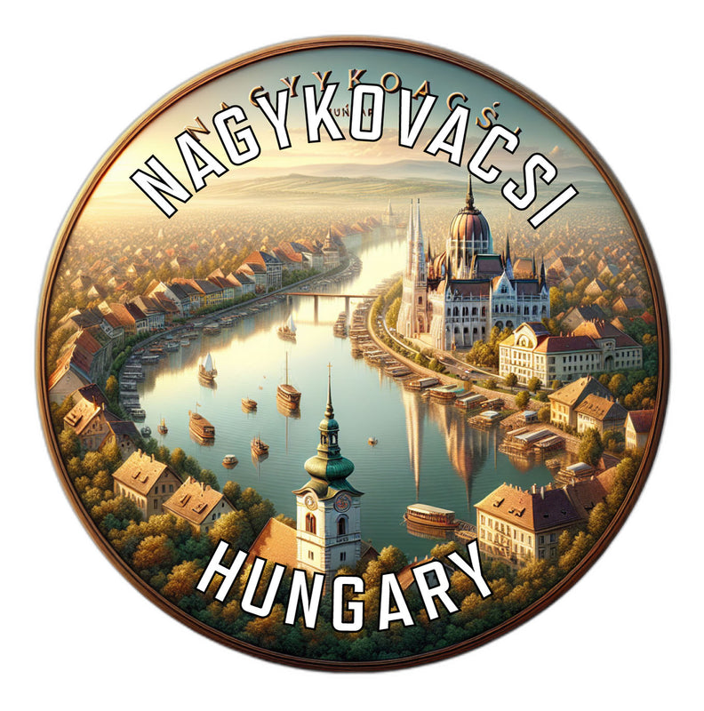 Nagykovacsi Hungary Souvenir Vinyl Decal Sticker 2-Inch