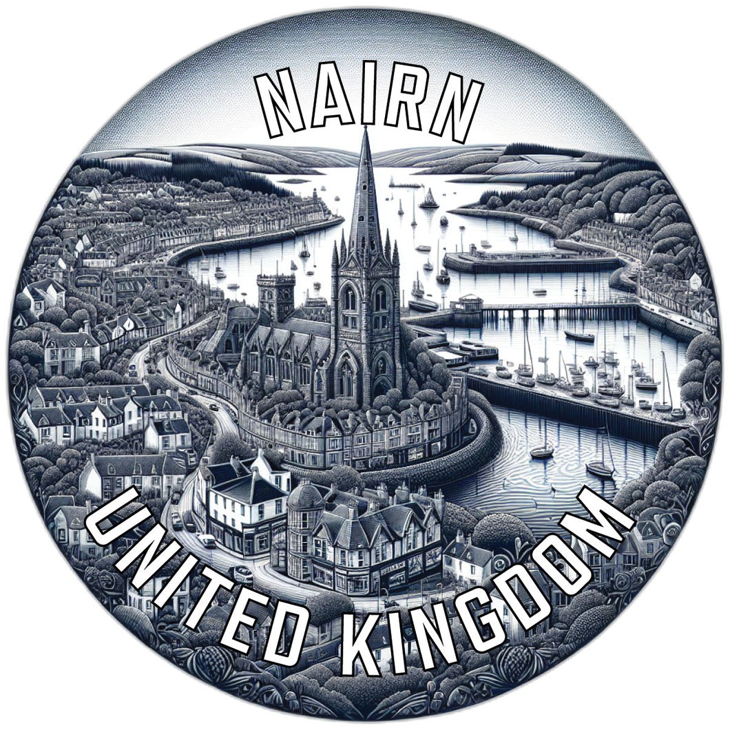 Nairn United Kingdom Souvenir Vinyl Decal Sticker 6-Inch