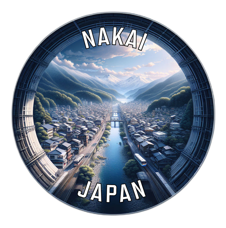 Nakai Japan Souvenir Vinyl Decal Sticker 6-Inch
