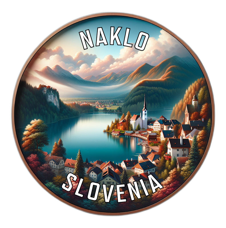 Naklo Slovenia Souvenir Vinyl Decal Sticker 2-Inch