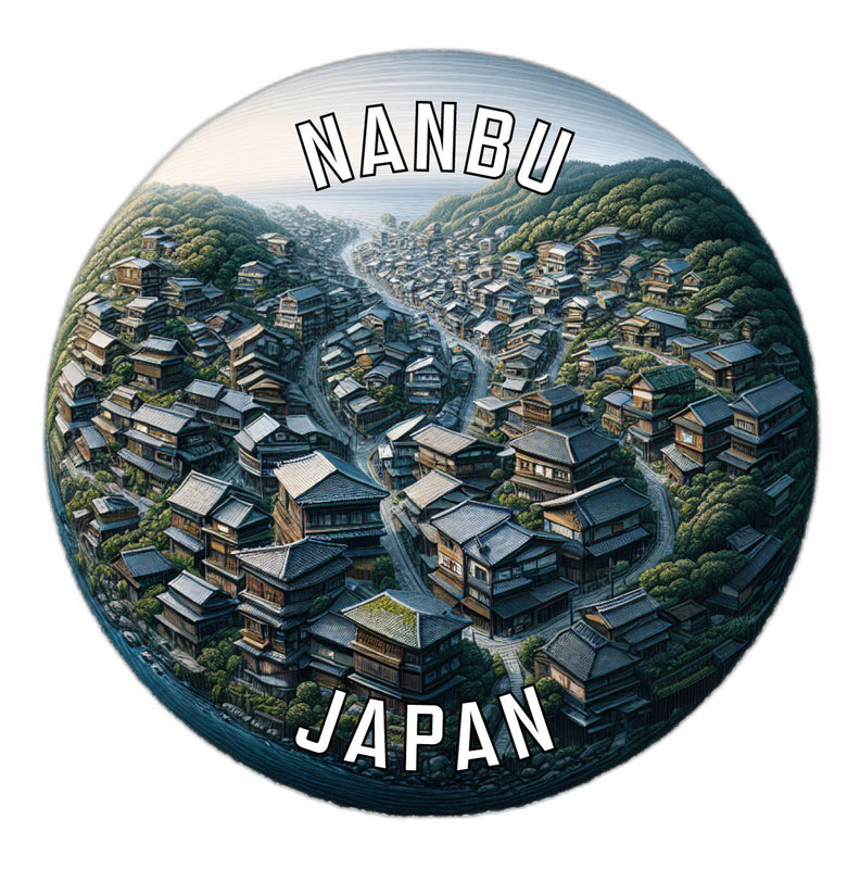 Nanbu Japan Souvenir Vinyl Decal Sticker 4-Inch