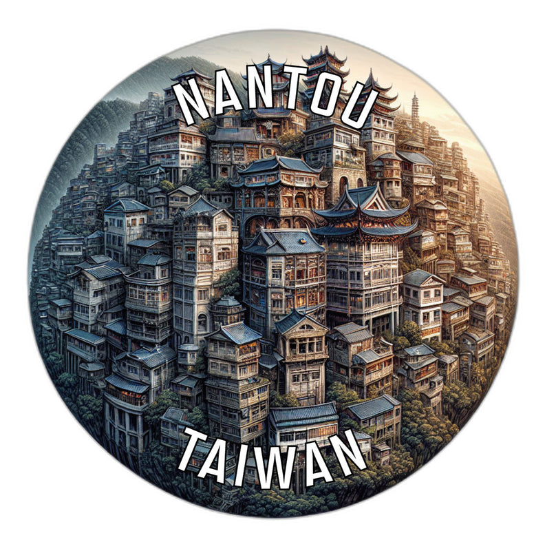 Nantou Taiwan Souvenir Vinyl Decal Sticker 2-Inch