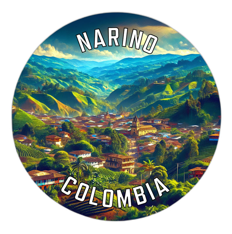 Narino Colombia Souvenir Vinyl Decal Sticker 4-Inch